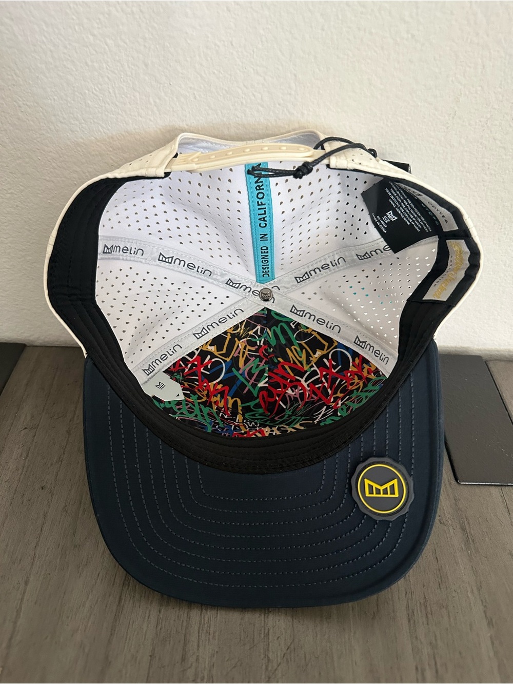 Melin Odysea Hydro Yellow Jacket Hat - Picture 6 of 9
